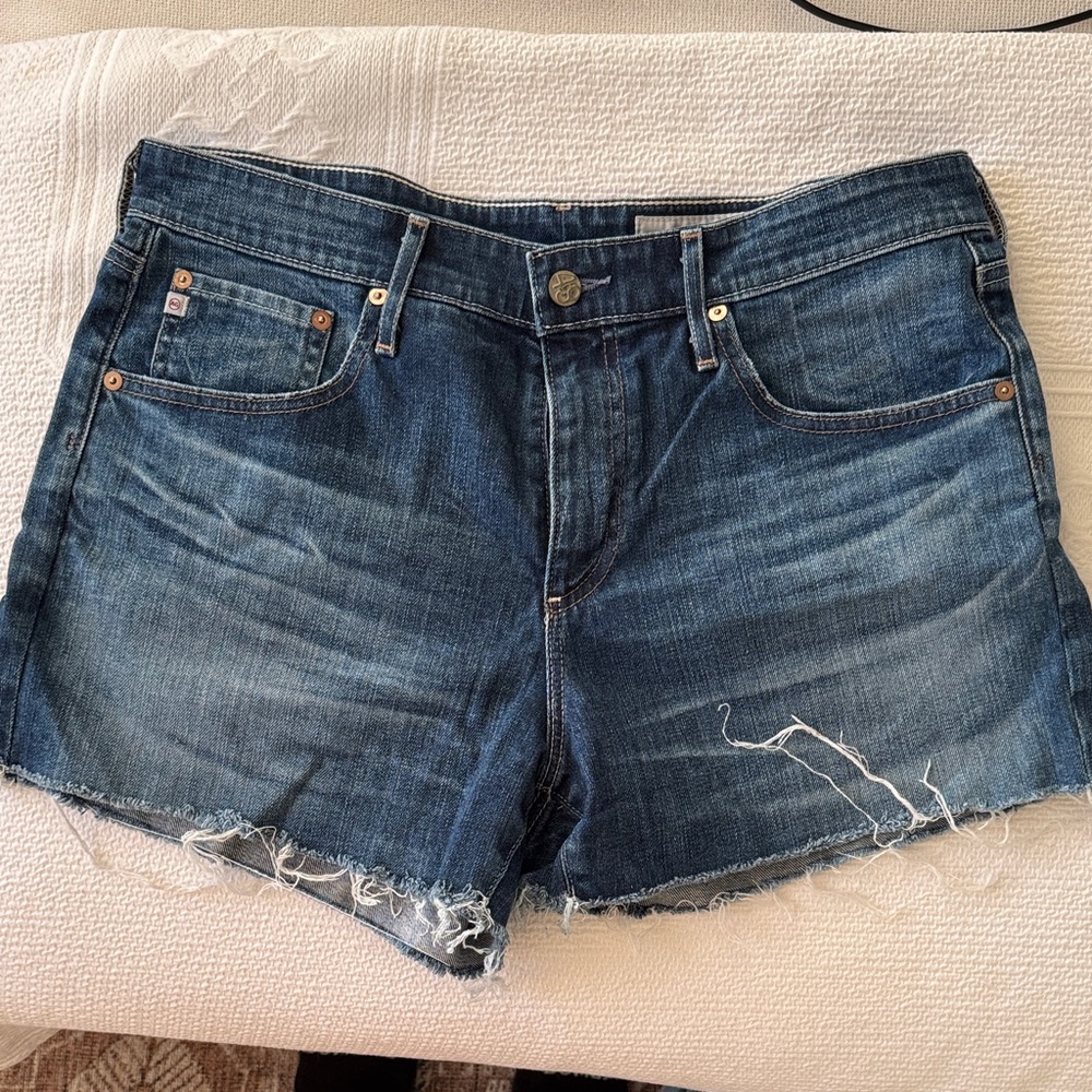 AG HAILEY CUY OFF Blue Denim Shorts